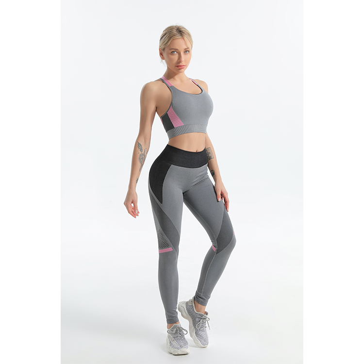 Seamless Leggings and Sports bra TW2127 - twinall