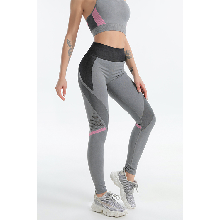 Seamless sports bra and leggings sets leggings 