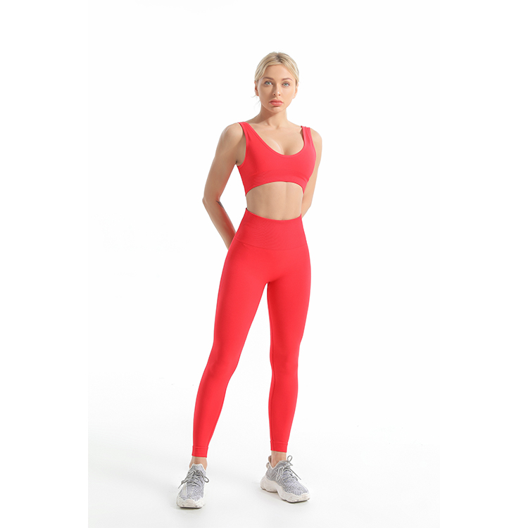 Seamless Sexy Sports bra in Solid color TW2111 - twinall